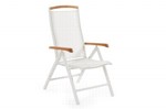 ANDY Позиционное кресло, цвет каркаса белый, белый текстилен