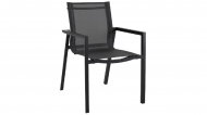 Delia chair black/textilene