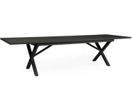 Алюминиевый стол Hillmond, размер 240/310x100 см, цвет черный