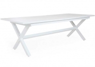 Алюминиевый стол Hillmond, размер 240/310x100 см, цвет белый