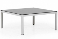 Кофейный квадратный стол Belfort, 100х100 см, цвет белый
