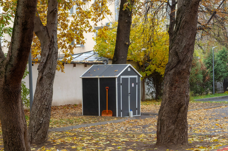 Сарай пластиковый Black Fox Modernist G, 4.5 м2 Сарай пластиковый Black Fox Modernist G, 4.5 м2