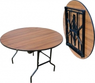 Круглый банкетный стол, диаметр 120 см, высота 75 см